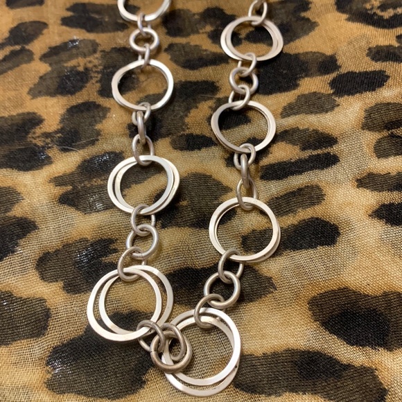 Jewelry - Brushed Nickel Necklace